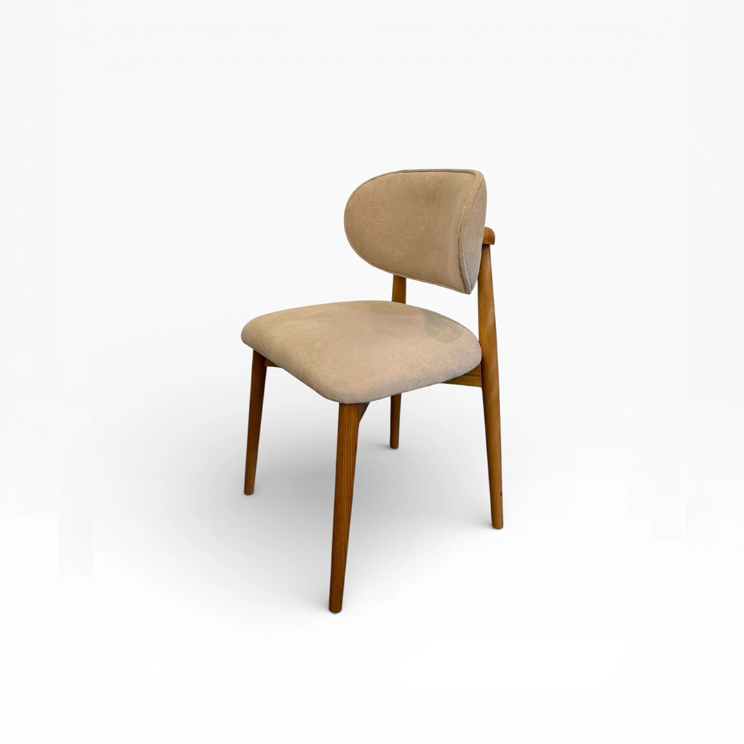 Polo Ahşap Sandalye | Modern Döşemeli Yemek Sandalyesi